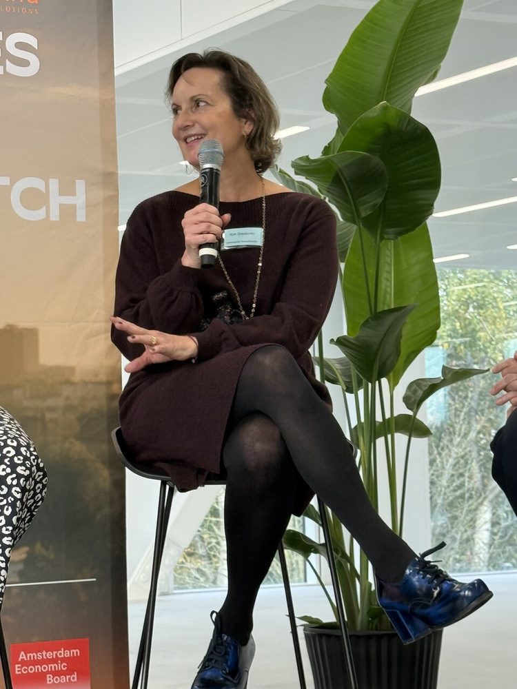 Kim Oreskovic speaking at LSH Capital Match